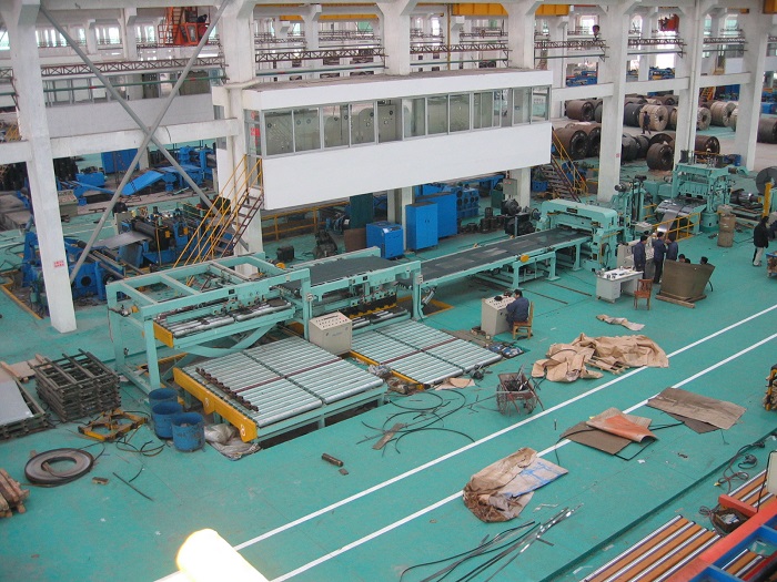 Coil open level production line